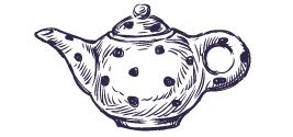 Garden Tea Party Sketch
